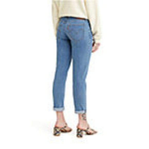 Levi's® Womens Mid Rise Boyfriend Jean - Picture 3 of 3